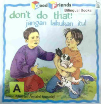 Image of Don't do that! : jangan lakukan itu!