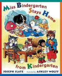Image of Miss Bindergarten stays home from kindergarten