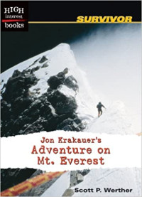 Image of Jon Krakauer's adventure on Mt. Everest