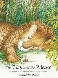 Image of The lion and the mouse : an Aesop fable