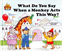 Image of What do you say when a monkey acts this way?
