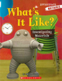 Image of What's it like? : investigating materials