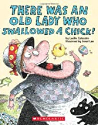 Image of There was an old lady who swallowed a chick!