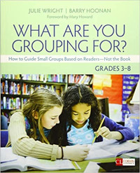 Image of What are you grouping for? : how to guide small groups based on readers - not the book grades 3-8