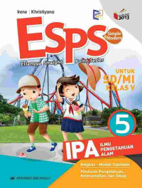 Image of Erlangga straight point series esps ilmu pengetahuan alam ipa untuk sd/mi kelas 5