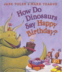 Image of How do dinosaurs say happy birthday?