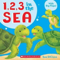 Image of 1, 2, 3 in the sea