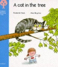 Image of A cat in the tree