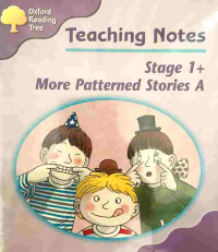 Image of Teaching notes : stage 1+ more patterned stories A