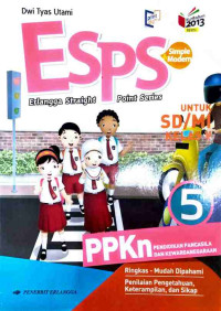 Image of Esps erlangga straight point series ppkn pendidikan kewarganegaraan untuk sd/mi kelas 5