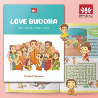 Image of Love buddha : buku aktivitas, stiker, cerita
